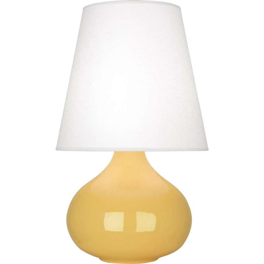 Picture of SUNSET JUNE ACCENT LAMP IN SUNSET YELLOW GLAZED CERAMIC SU93