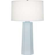 Picture of BABY BLUE MASON TABLE LAMP IN BABY BLUE GLAZED CERAMIC 966