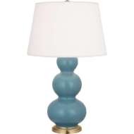 Picture of TRIPLE GOURD TABLE LAMP MOB40