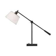 Picture of REAL SIMPLE TABLE LAMP IN GUNMETAL POWDER COAT FINISH OVER STEEL 1823