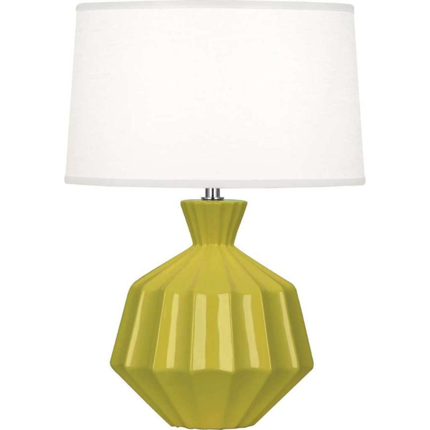 Picture of CITRON ORION ACCENT LAMP IN CITRON GLAZED CERAMIC CI989