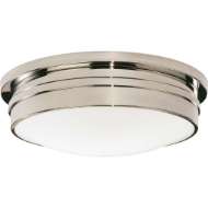 Picture of RODERICK FLUSHMOUNT IN POLISHED NICKEL S1317