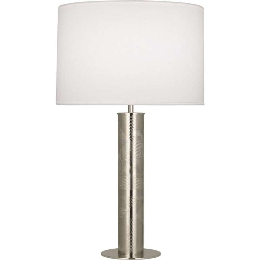 Picture of MICHAEL BERMAN BRUT TABLE LAMP IN POLISHED NICKEL FINISH S627