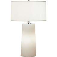 Picture of RICO ESPINET OLINDA ACCENT LAMP IN FROSTED WHITE CASED GLASS BASE WITH NIGHT LIGHT 1580W