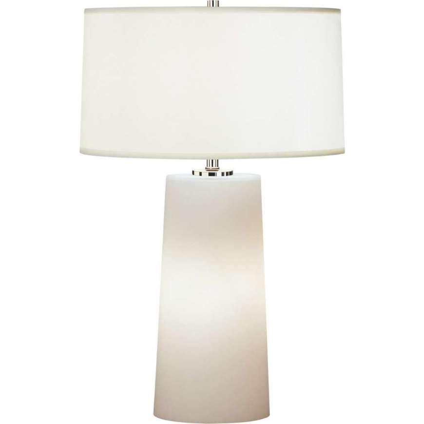 Picture of RICO ESPINET OLINDA ACCENT LAMP IN FROSTED WHITE CASED GLASS BASE WITH NIGHT LIGHT 1580W