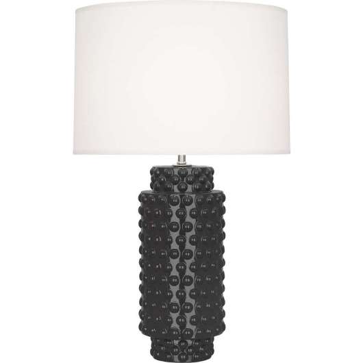 Picture of ASH DOLLY TABLE LAMP IN ASH GLAZED TEXTURED CERAMIC CR800