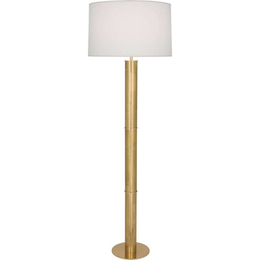 Picture of MICHAEL BERMAN BRUT FLOOR LAMP IN MODERN BRASS FINISH 628