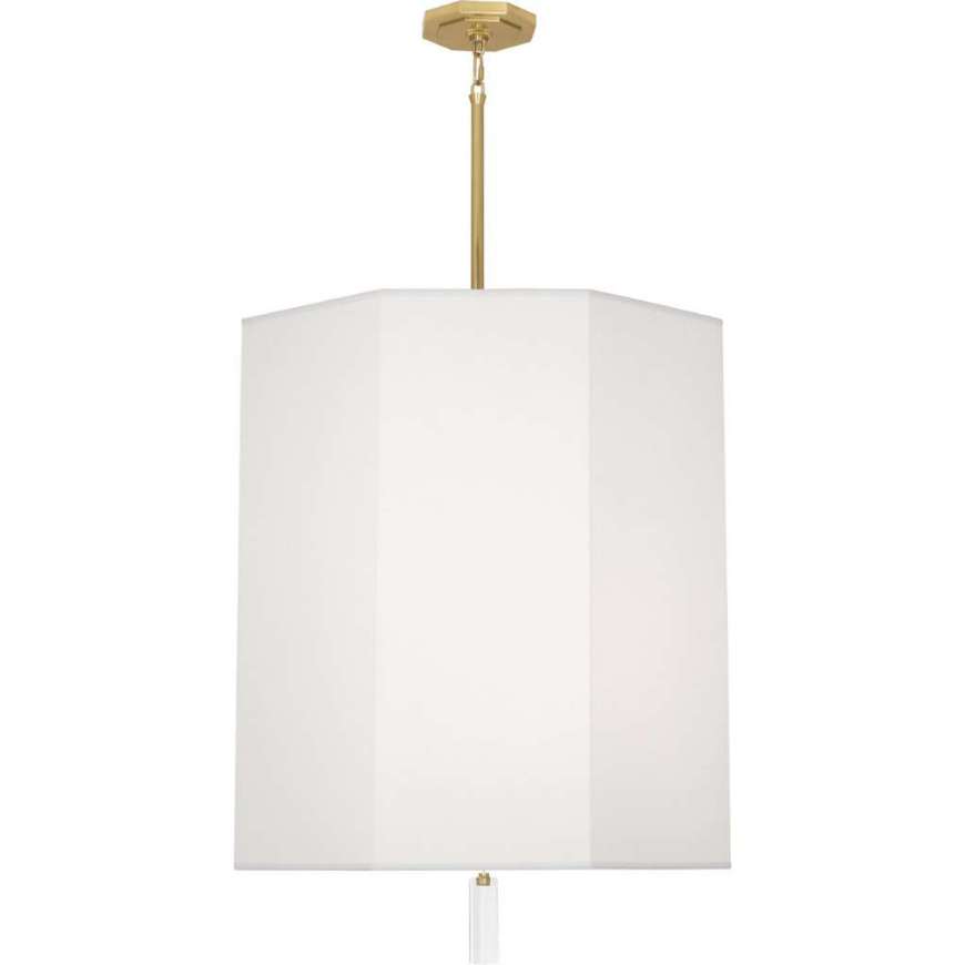 Picture of KATE PENDANT IN MODERN BRASS FINISH W/ CLEAR CRYSTAL ACCENT AW202