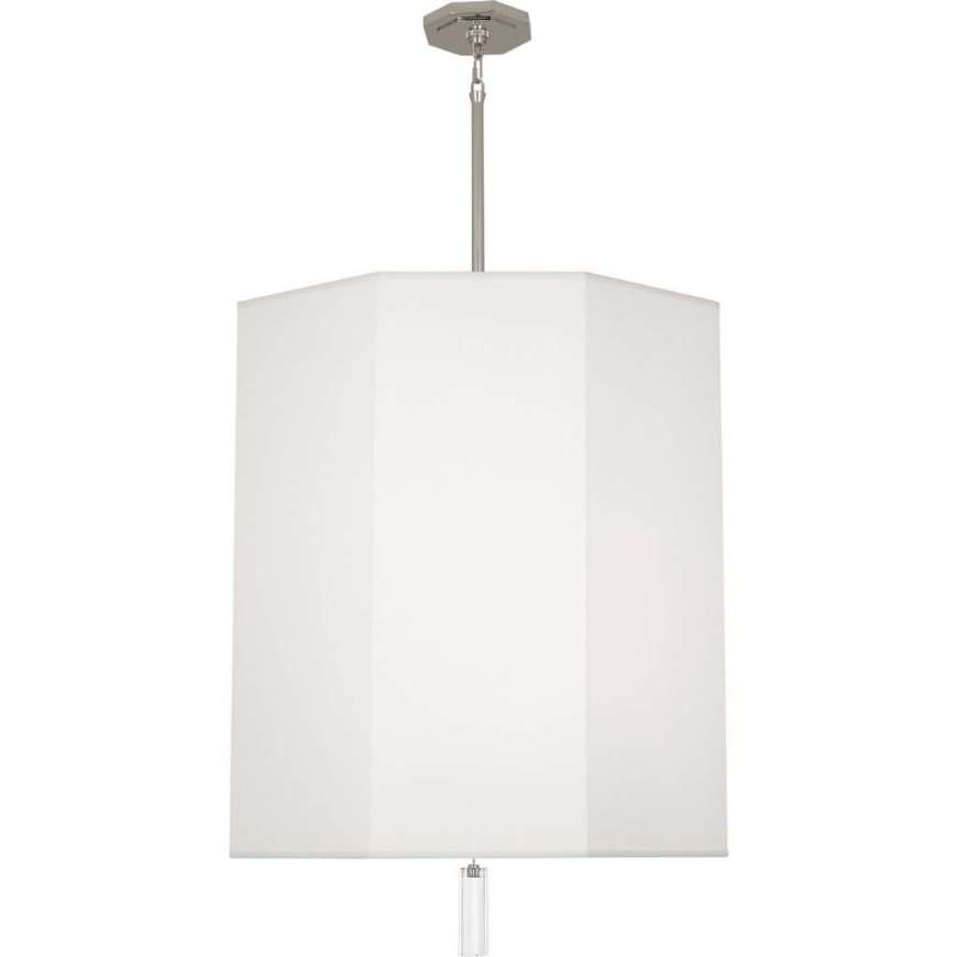 Picture of KATE PENDANT IN POLISHED NICKEL FINISH W/ CLEAR CRYSTAL ACCENT AW203