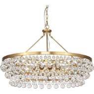 Picture of BLING CHANDELIER IN ANTIQUE BRASS 1004