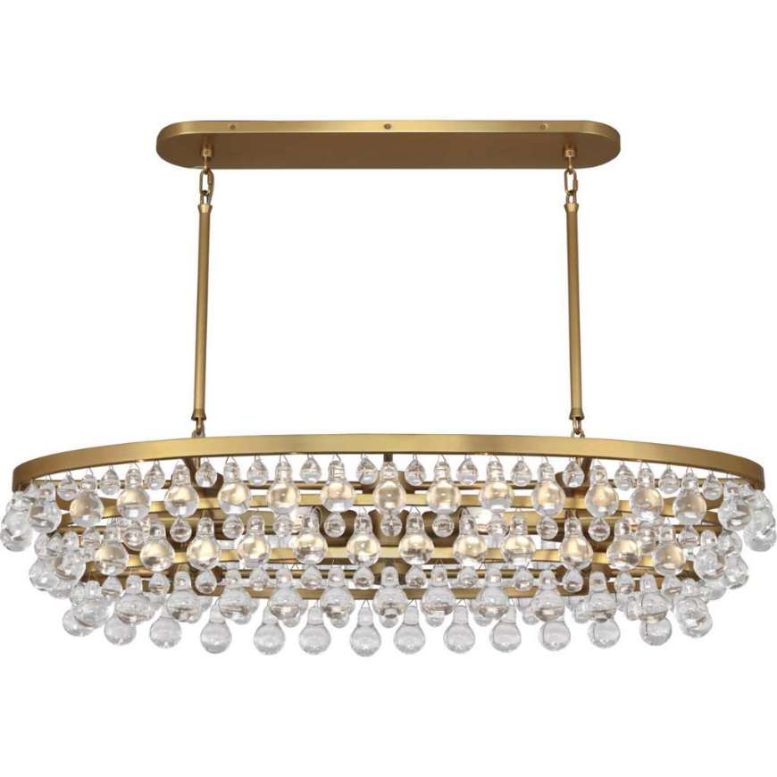 Picture of BLING CHANDELIER IN ANTIQUE BRASS 1007