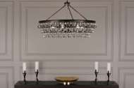 Picture of BLING CHANDELIER IN DEEP PATINA BRONZE Z1004