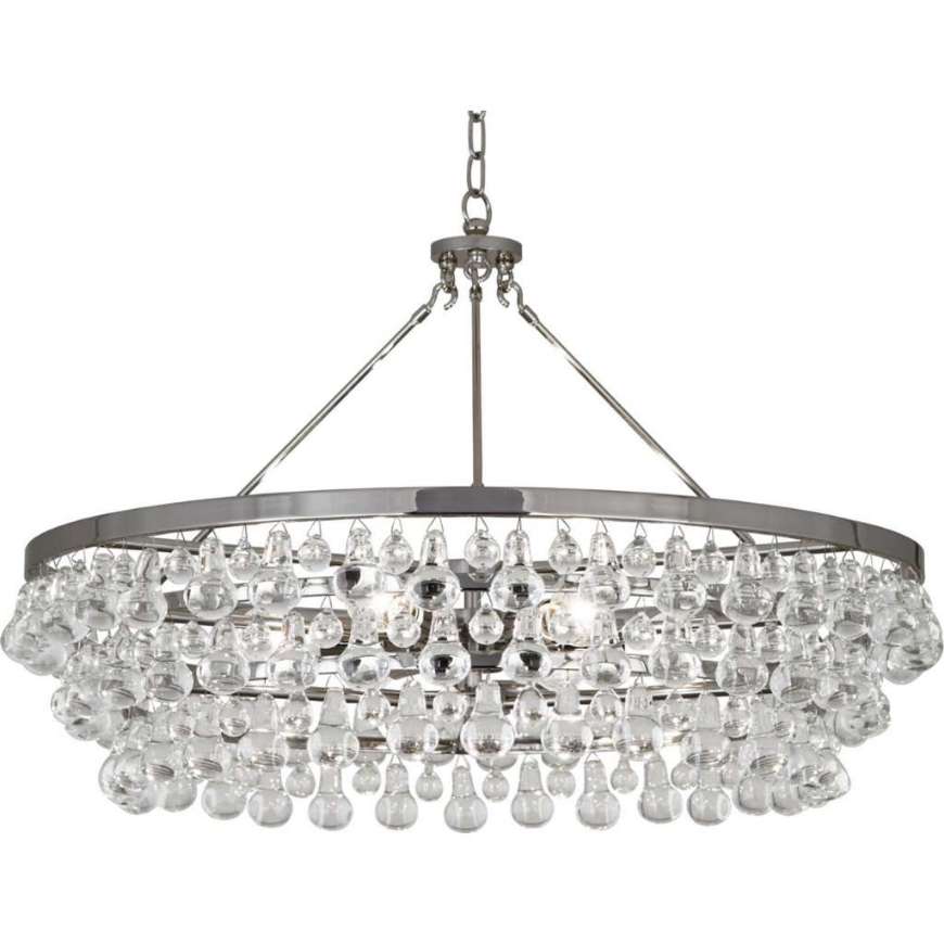 Picture of BLING CHANDELIER IN POLISHED NICKEL FINISH S1004