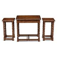 Picture of SERPENTINE NESTING TABLES (SH07-121304)    