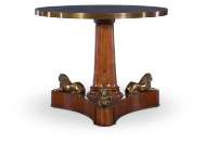 Picture of LION PEDESTAL CENTER TABLE    