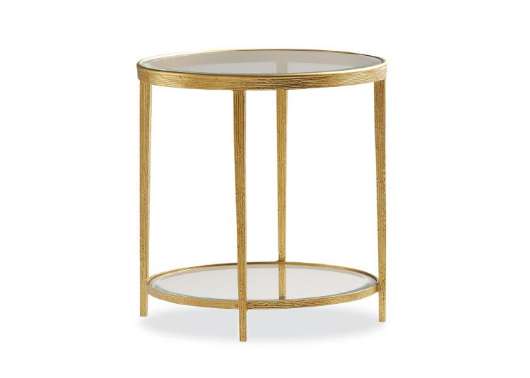 Picture of JINX BRASS ROUND SIDE TABLE   