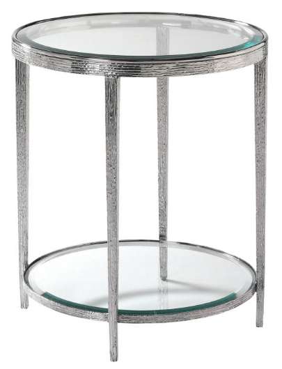 Picture of JINX NICKEL ROUND SIDE TABLE   