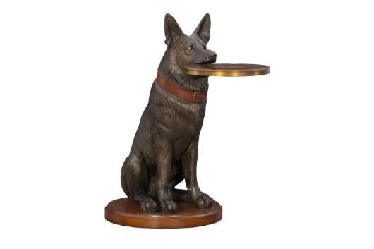 Picture of GERMAN SHEPHERD ACCENT TABLE    