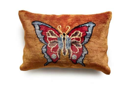 Picture of ORANGE RED BUTTERFLY PILLOW    