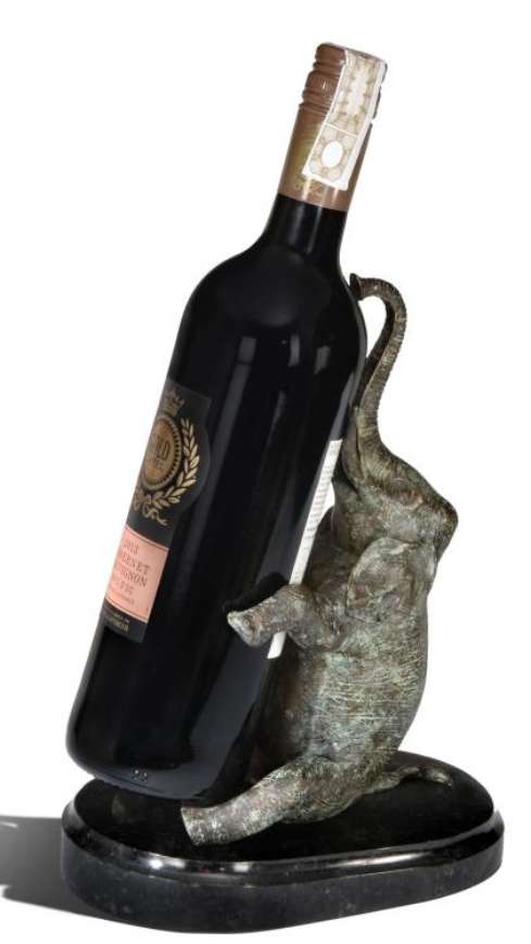 Picture of ELEPHANT WINE BOTTLE HOLDER (SH41-062616)   