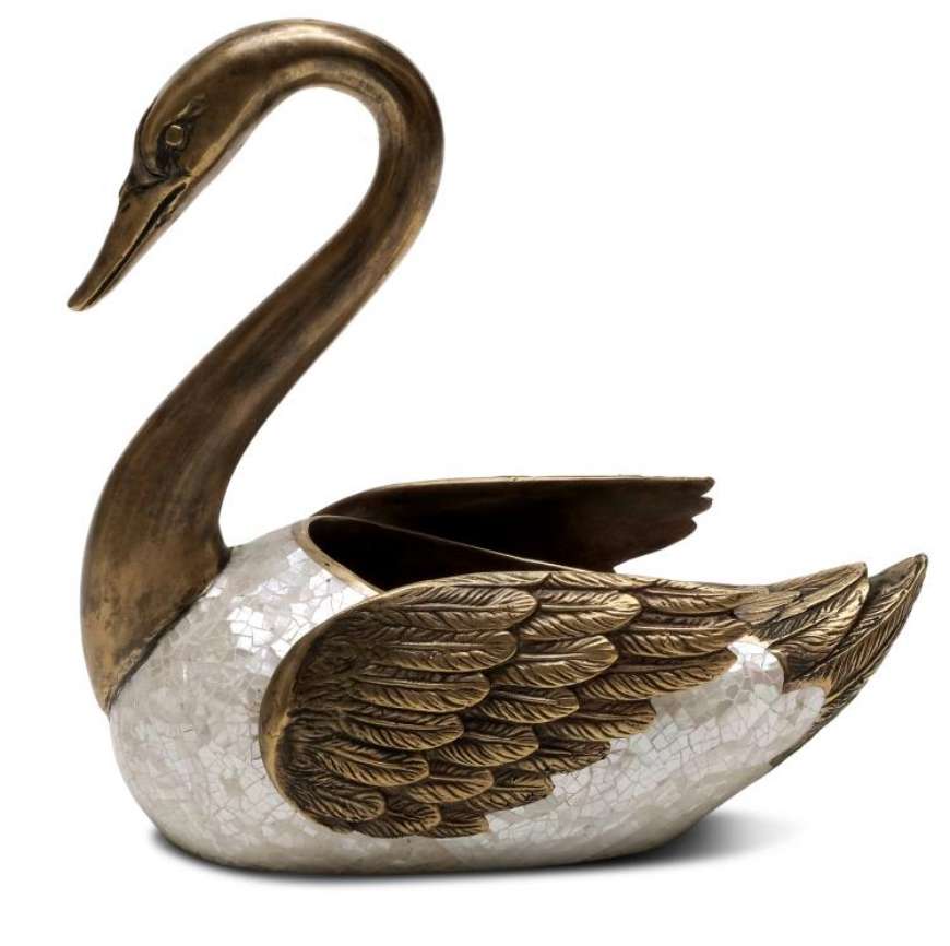 Picture of MOTHER OF PEARL SWAN (SH41-090316)   