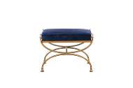 Picture of ROYAL BLUE COURTLY BENCH    