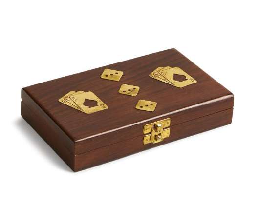 Picture of CARD BOX WITH DICE    