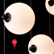 Picture of ABACUS 5-LIGHT FLOOR TO CEILING PLUG-IN LED LAMP