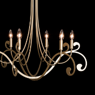 Picture of BELLA 6 ARM CHANDELIER