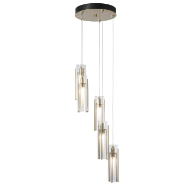 Picture of EXOS GLASS 5-LIGHT PENDANT