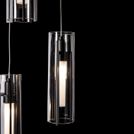 Picture of EXOS GLASS 5-LIGHT PENDANT