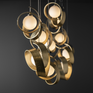 Picture of RIZA 10-LIGHT PENDANT