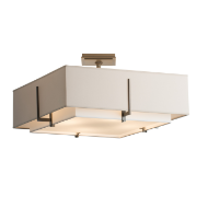 Picture of EXOS SQUARE DOUBLE SHADE SEMI-FLUSH