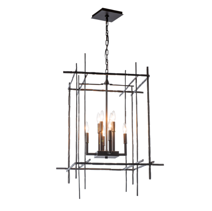 Picture of TURA 8-LIGHT LARGE CHANDELIER