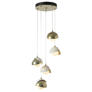 Picture of BROOKLYN 5-LIGHT DOUBLE SHADE PENDANT