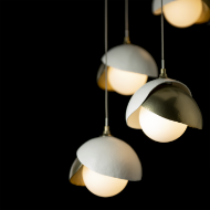 Picture of BROOKLYN 5-LIGHT DOUBLE SHADE PENDANT