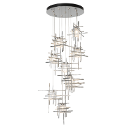 Picture of TURA 9-LIGHT SEEDED GLASS PENDANT