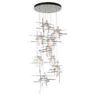 Picture of TURA 9-LIGHT SEEDED GLASS PENDANT