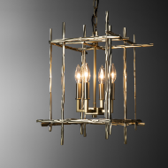 Picture of TURA 4-LIGHT SMALL CHANDELIER