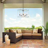 Picture of PORTICO DRUM OUTDOOR PENDANT