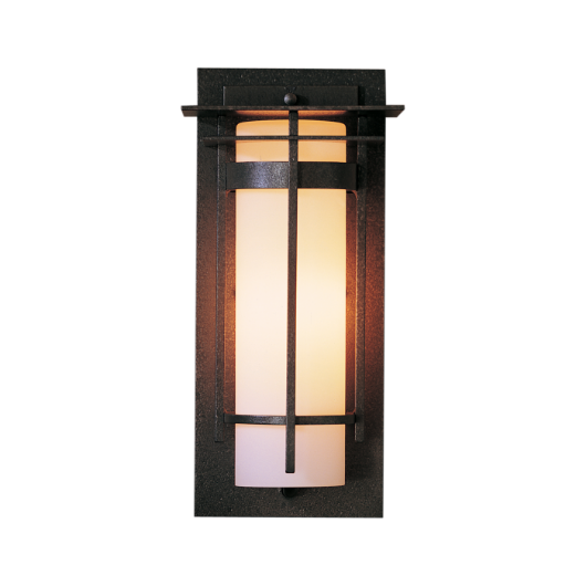 Picture of BANDED WITH TOP PLATE SMALL OUTDOOR SCONCE