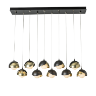 Picture of BROOKLYN 10-LIGHT DOUBLE SHADE PENDANT