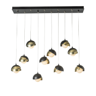 Picture of BROOKLYN 10-LIGHT DOUBLE SHADE PENDANT