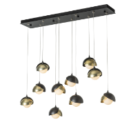 Picture of BROOKLYN 10-LIGHT DOUBLE SHADE PENDANT