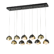 Picture of BROOKLYN 10-LIGHT DOUBLE SHADE PENDANT