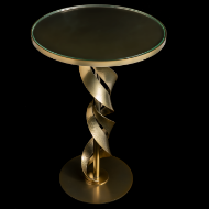 Picture of FOLIO GLASS TOP ACCENT TABLE