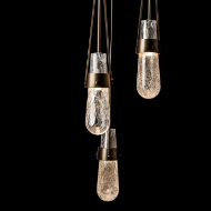 Picture of LINK 5-LIGHT BLOWN GLASS PENDANT