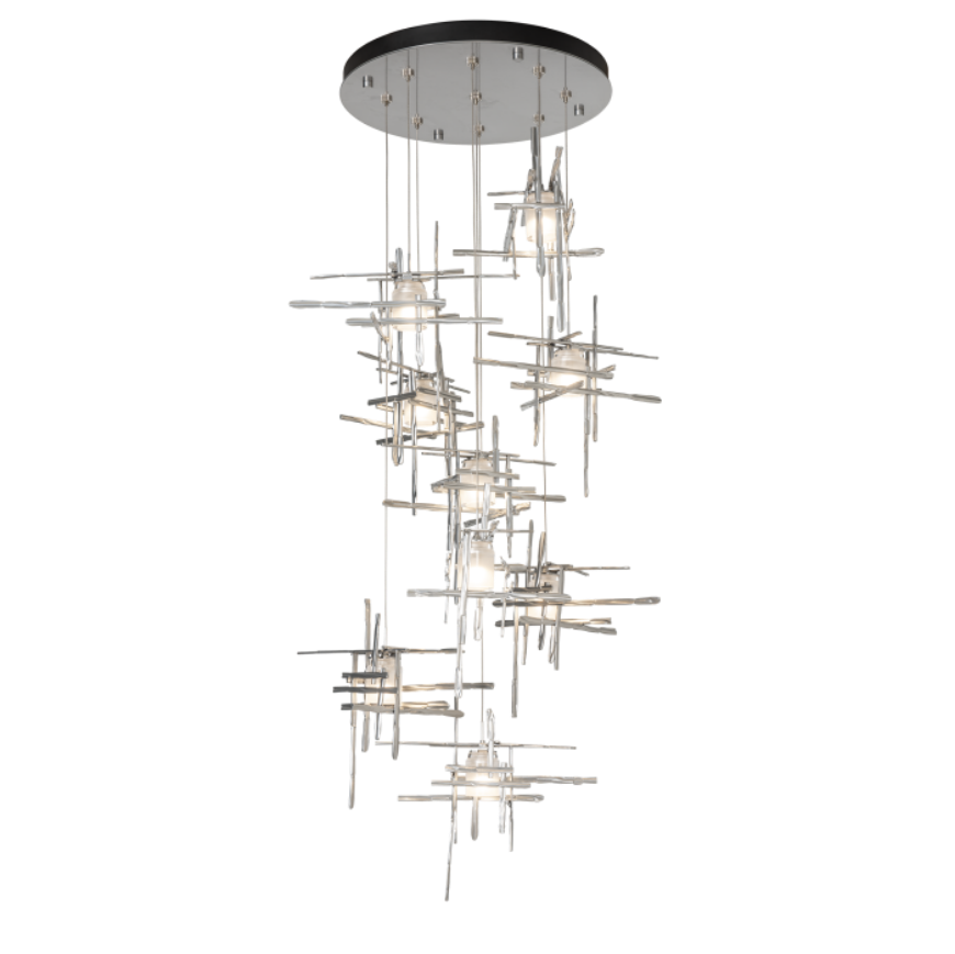 Picture of TURA 9-LIGHT FROSTED GLASS PENDANT