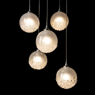 Picture of FRITZ GLOBE 5-LIGHT PENDANT