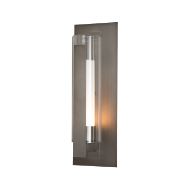 Picture of VERTICAL BAR FLUTED GLASS LARGE OUTDOOR SCONCE